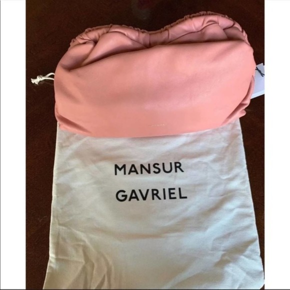 NWT Mansur Gavriel Cloud Clutch Bag - Picture 7 of 8